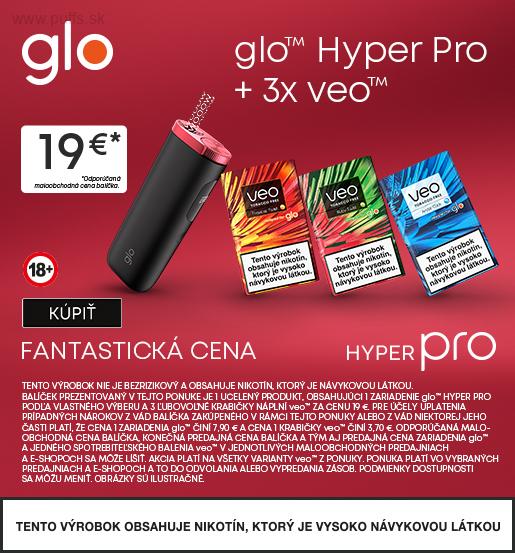 Glo PRO + 3x VEO AKCIA!!!  