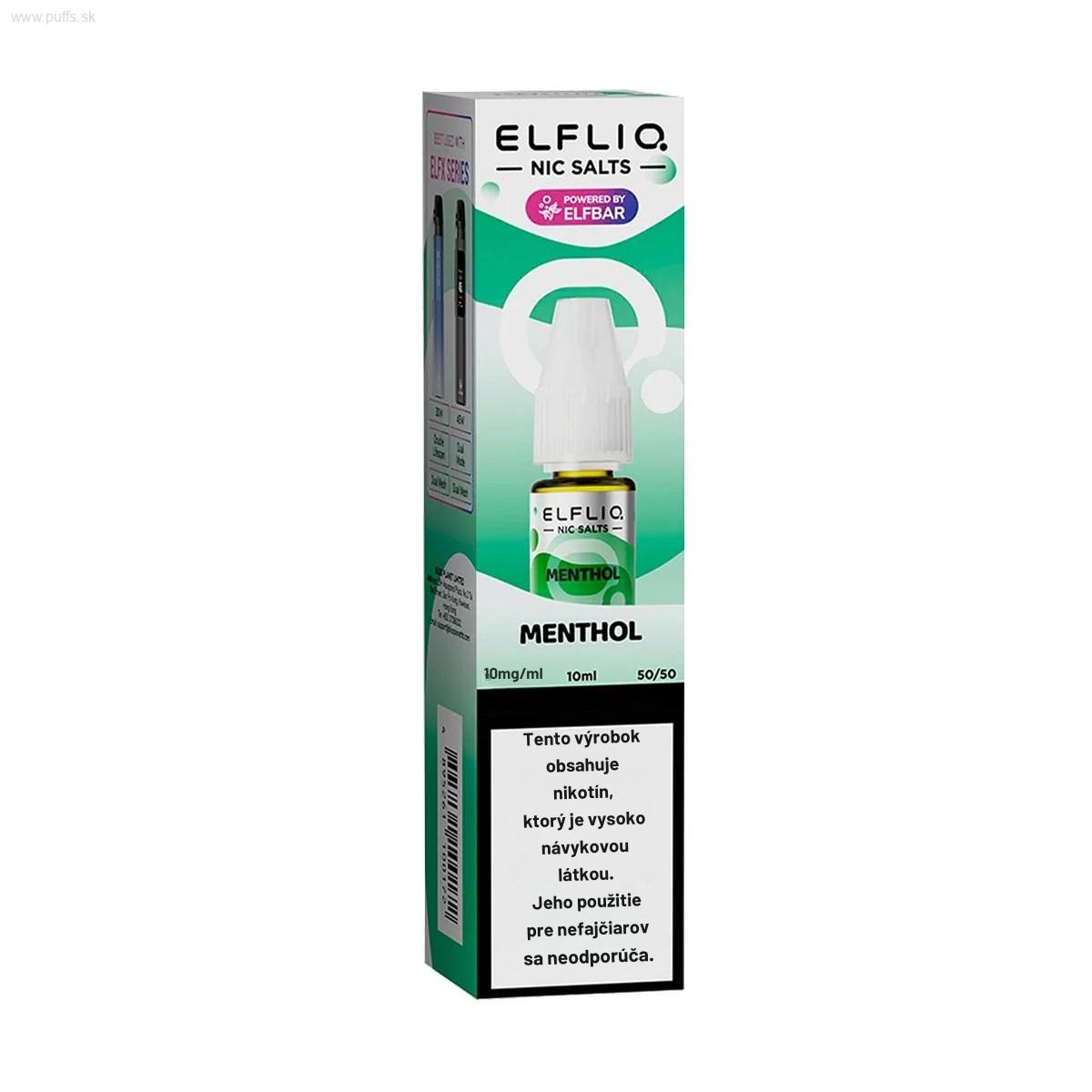 e-liquid ELF BAR ELFLIQ Menthol 10mg