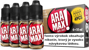 Aramax 4Pack 4x10ml Max Cream Dessert 12mg