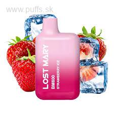 Lost Mary 600 20mg Strawberry Ice po expirácií Lost Mary 600 20mg Strawberry Ice po expirácií