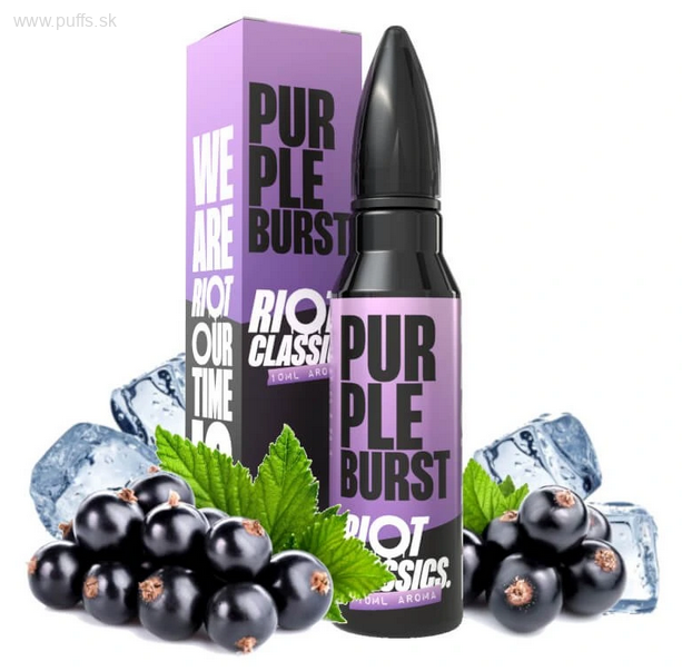 Purple Burst Longfill 10ml - Riot Squad  Purple Burst Longfill 10ml - Riot Squad