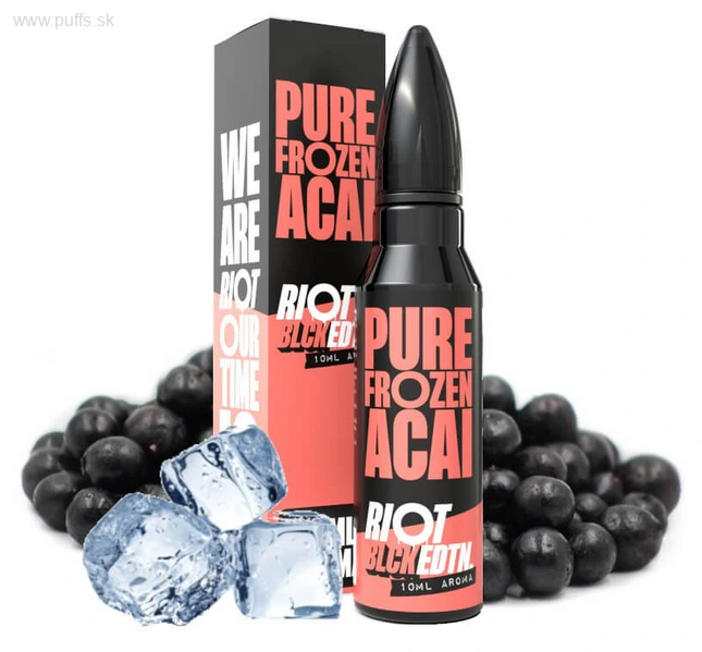 Pure Frozen Acai Longfill 10ml - Riot Squad  Pure Frozen Acai Longfill 10ml - Riot Squad