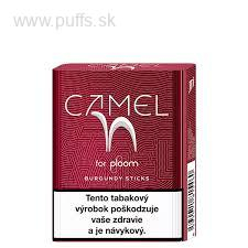 BTV. Camel Burgundy Sticks Pre Ploom