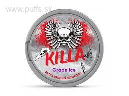 KILLA - Nikotínové vrecúška- Grape Ice