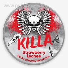 KILLA - Nikotínové vrecúška- Strawberry Lychee