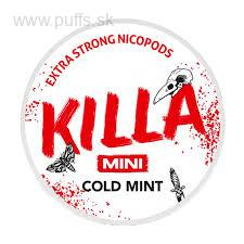 KILLA MINI - Nikotínové vrecúška- Cold Mint