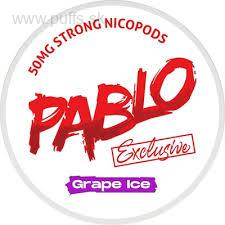 Pablo Exclusive- Grape Ice- Nikotínový sáčok