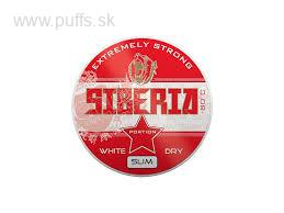 Siberia White dry Slim - Žuvací tabak