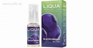 Liquid LIQUA 10ml Blackcurrant 0mg