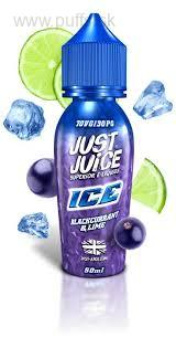 Just Juice longfill 20ml- Blackcurrant & Lime