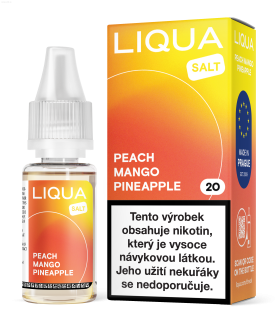 LIQUA Salt 10ml Peach Mango Pineapple 10mg