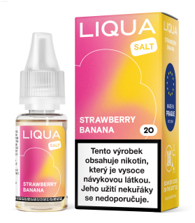 LIQUA Salt 10ml Strawberry Banana 10mg