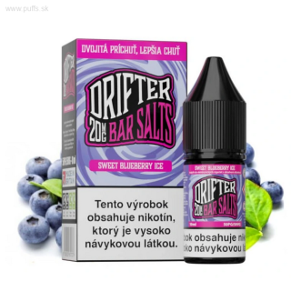 Drifter Bar Salts 10ml Sweet Blueberry Ice 10mg