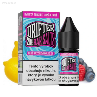 Drifter Bar Salts 10ml Blue Razz Lemonade Ice 10mg