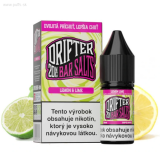 Drifter Bar Salts 10ml Lemon Lime 10mg