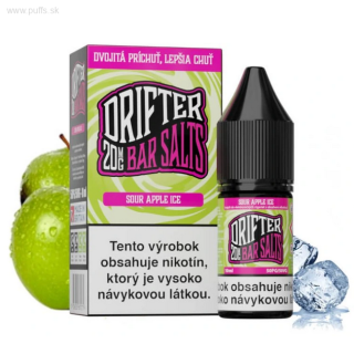 Drifter Bar Salts 10ml Sour Apple Ice 10mg