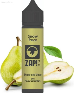 ZAP! 20ml longfill Snow Pear